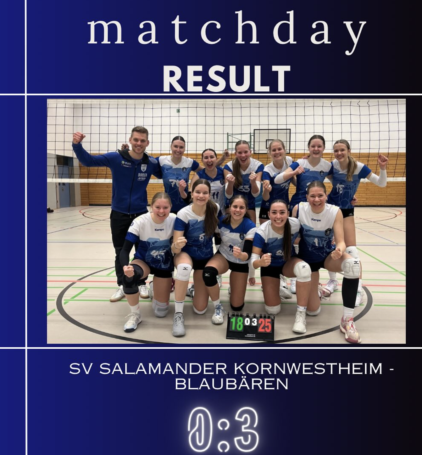 Blaubären TSV Flacht: AUSWÄRTSSIEG Damen 2